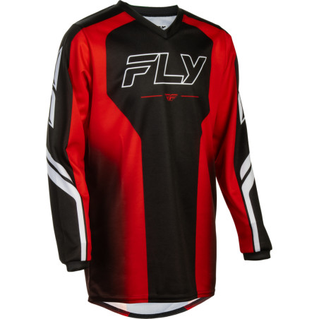 Maillot enfant FLY RACING F-16 Raze - noir/rouge/blanc