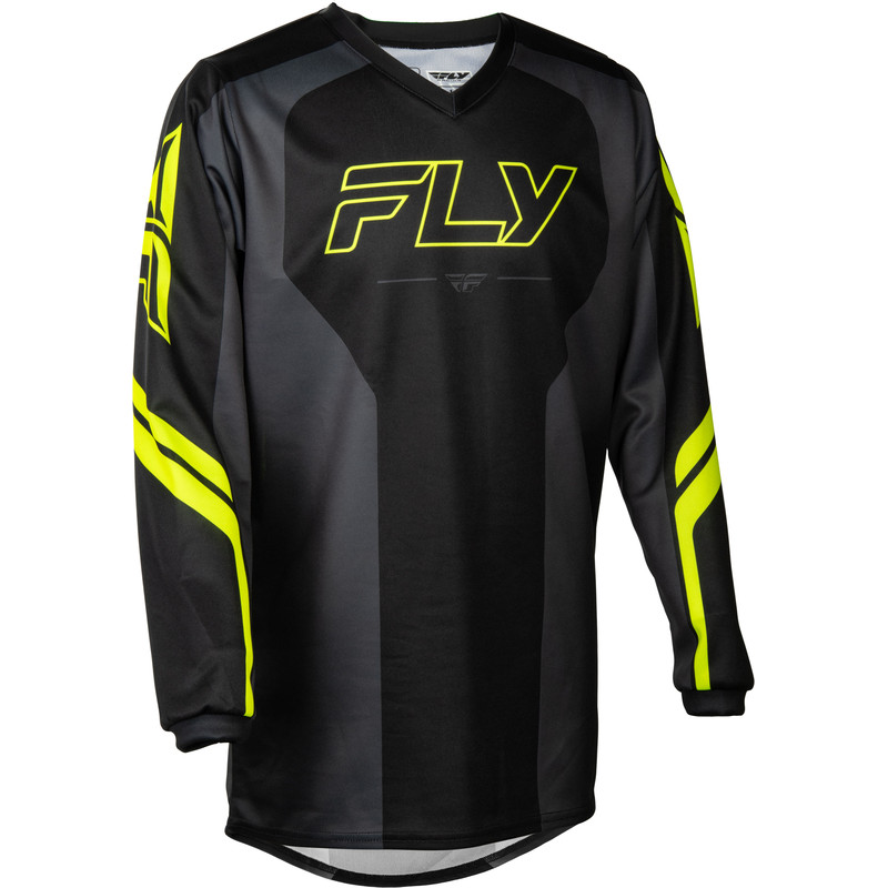Maillot enfant FLY RACING F-16 Raze - noir/gris