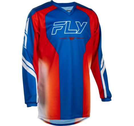 Maillot enfant FLY RACING F-16 Raze - rouge/blanc/bleu