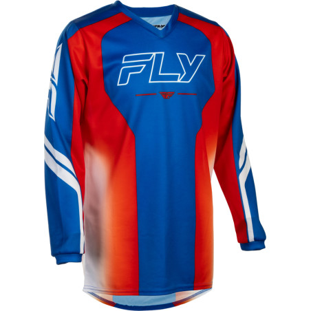 Maillot enfant FLY RACING F-16 Raze - rouge/blanc/bleu