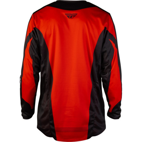Maillot FLY RACING Kinetic Fade - rouge/noir/blanc