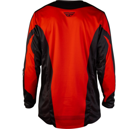 Maillot FLY RACING Kinetic Fade - rouge/noir/blanc
