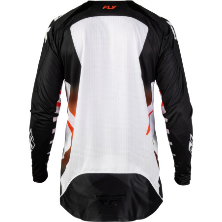 Maillot FLY RACING Evolution DST Bolt - blanc/noir/orange