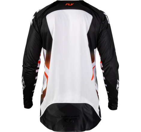 Maillot FLY RACING Evolution DST Bolt - blanc/noir/orange