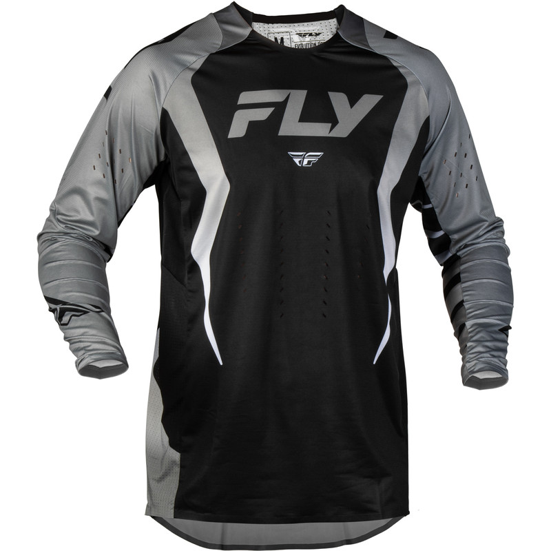 Maillot FLY RACING Evolution DST Bolt - noir/gris