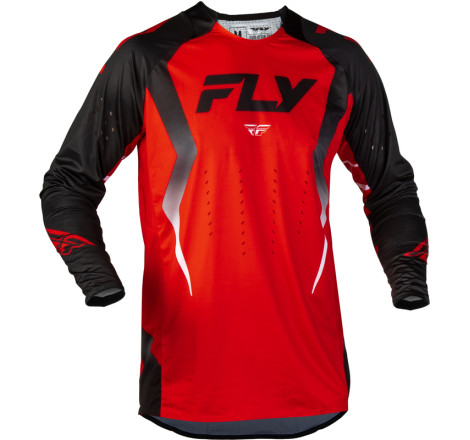 Maillot FLY RACING Evolution DST Bolt - rouge/noir/blanc