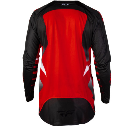 Maillot FLY RACING Evolution DST Bolt - rouge/noir/blanc