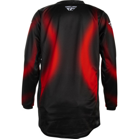 Maillot enfant FLY RACING Kinetic Torch - noir/rouge/blanc