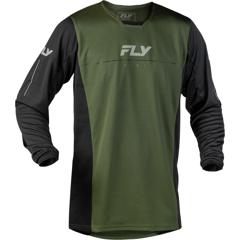 Maillot FLY RACING Patrol - Forest Green/noir