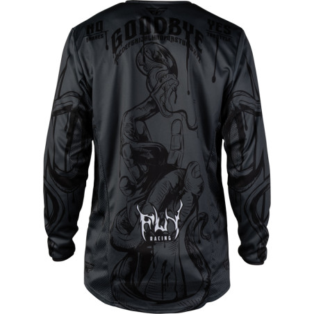 Maillot FLY RACING Kinetic Dark Series - gris/noir