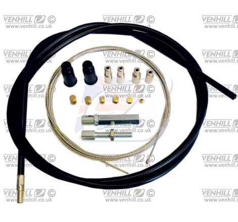 Kit câble de gaz universel VEHNILL - extérieur 6mm / 2.35m