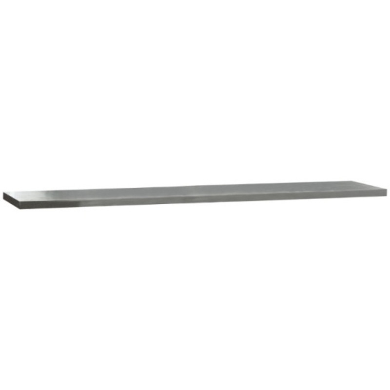 Plan de travail BETA TOOLS C45PRO 2.0 MDF revêtu d'acier inoxydable - 2040x615 mm