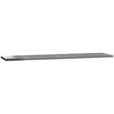 Plan de travail BETA TOOLS C45PRO 2.0 MDF revêtu d'acier inoxydable - 2040x615 mm