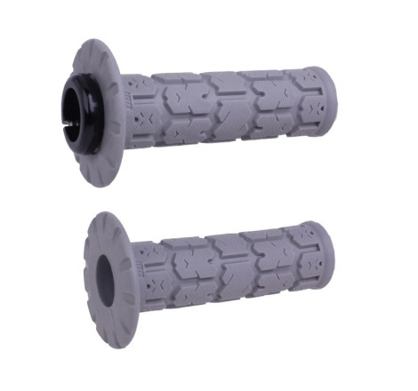 Revêtements ODI Rogue SX-MX V2 Lock-On grips gris/argent