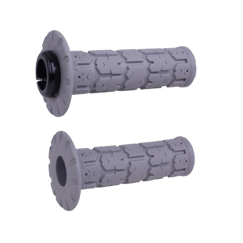 Revêtements ODI Rogue SX-MX V2 Lock-On grips gris/argent