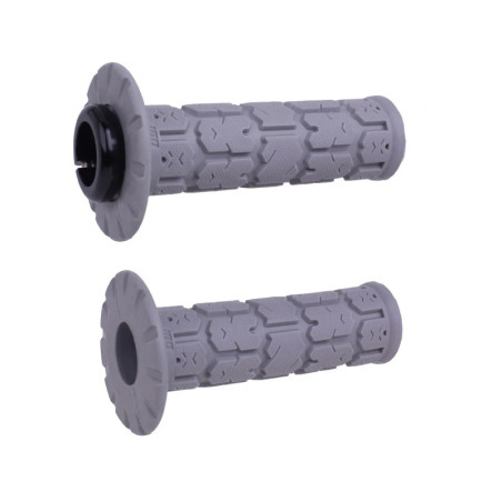 Revêtements ODI Rogue SX-MX V2 Lock-On grips gris/argent