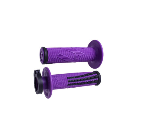 Revêtements ODI Emig Pro V2 Lock-On grips violet/noir