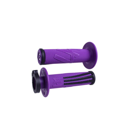 Revêtements ODI Emig Pro V2 Lock-On grips violet/noir