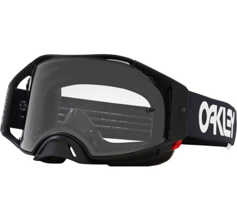 Masque OAKLEY Airbrake MX - B1B noir/blanc écran clair