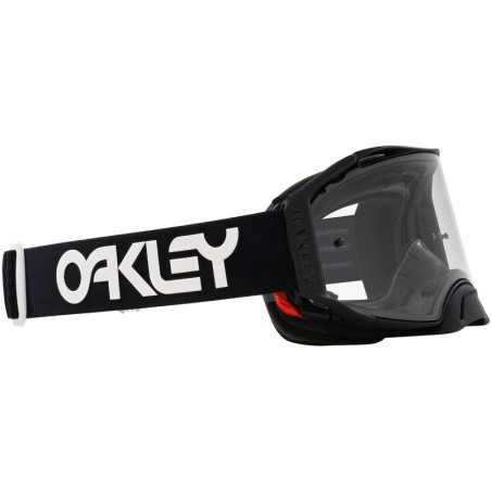Masque OAKLEY Airbrake MX - B1B noir/blanc écran clair