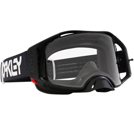 Masque OAKLEY Airbrake MX - B1B noir/blanc écran clair
