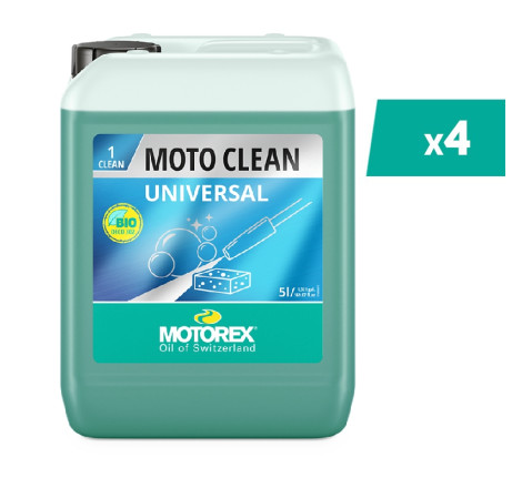 Nettoyant moto MOTOREX Moto Clean Universal - 5L (x4)