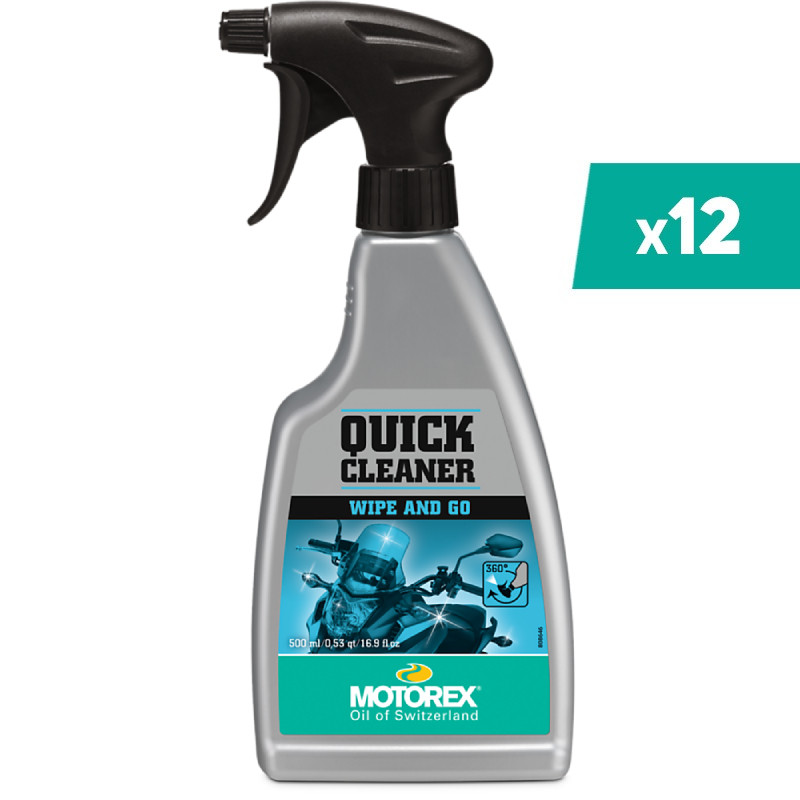 Nettoyant MOTOREX Quick Cleaner - Spray 500ml (x12)