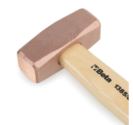 Maillet BETA tête en cuivre et manche en bois - 400g