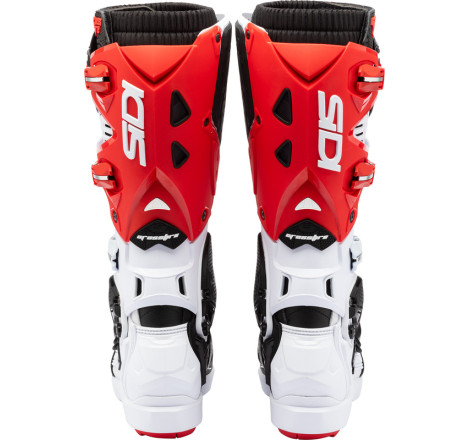 Bottes SIDI Crossfire 3 SRS - blanc/noir/rouge