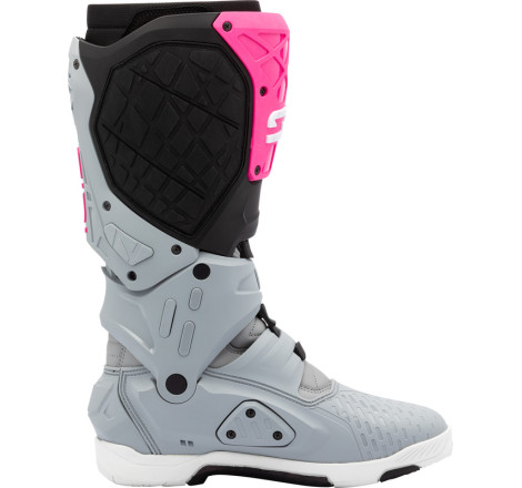 Bottes SIDI Crossair X - gris/rose fluo