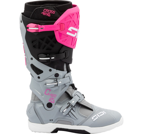 Bottes SIDI Crossair X - gris/rose fluo