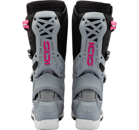 Bottes SIDI Crossair X - gris/rose fluo