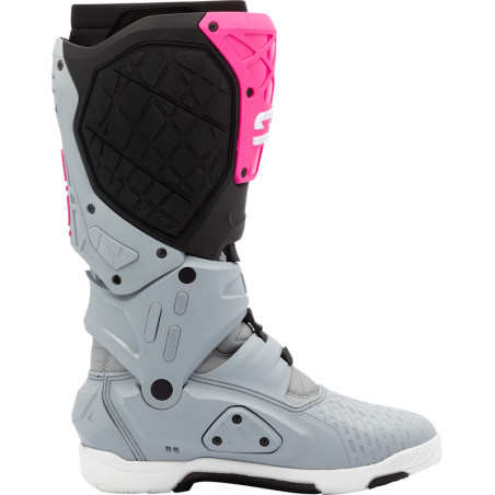 Bottes SIDI Crossair X - gris/rose fluo