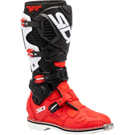 Bottes SIDI Crossfire 3 - rouge/noir/blanc