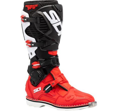 Bottes SIDI Crossfire 3 - rouge/noir/blanc