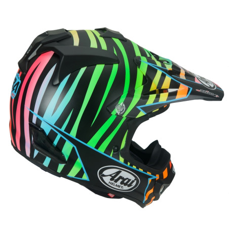 Casque ARAI MX-V EVO Van Beveren taille L - Replica