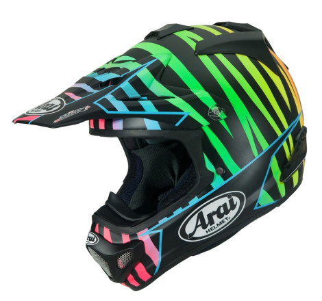 Casque ARAI MX-V EVO Van Beveren taille XL - Replica