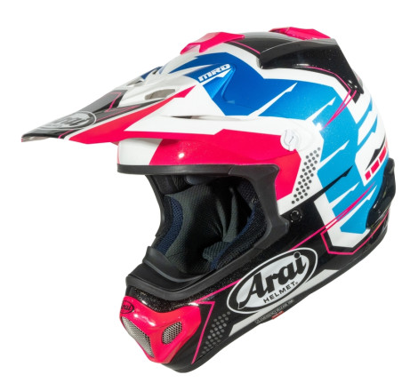 Casque ARAI MX-V EVO Stingray taille S - rose