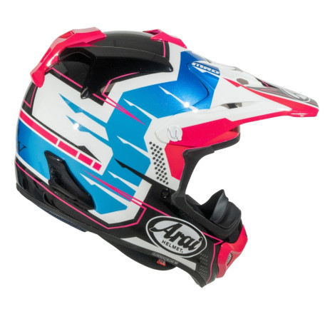 Casque ARAI MX-V EVO Stingray taille S - rose
