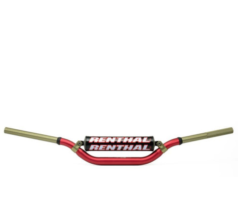 Guidon RENTHAL Twinwall 922 RC High rouge