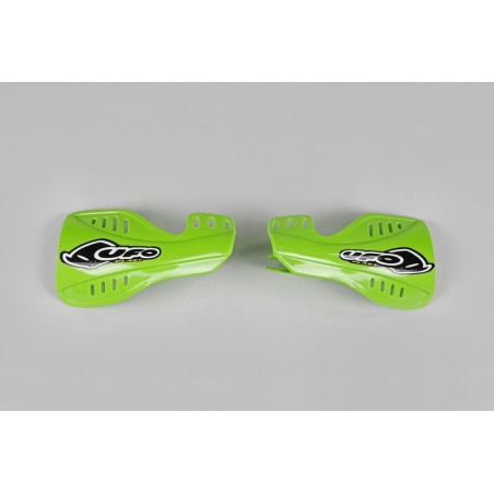 Protège-mains UFO vert KX Kawasaki KX125/250