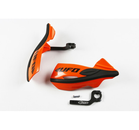 Protège-mains UFO Patrol orange Kit montage inclus