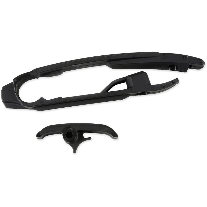 Kit patin de bras oscillant + patin de chaîne inférieur UFO noir 125/250/350/450 SX/SX-F