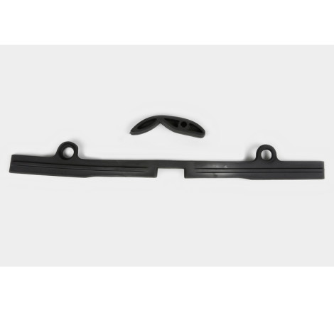 Kit patin de bras oscillant + patin de chaîne inférieur UFO noir 85 SX 2004 à 2014