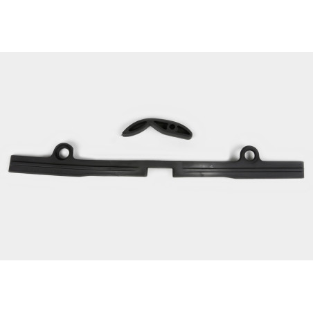 Kit patin de bras oscillant + patin de chaîne inférieur UFO noir 85 SX 2004 à 2014