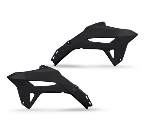 Ouïes de radiateur UFO Noir pour Honda CRF 250/450