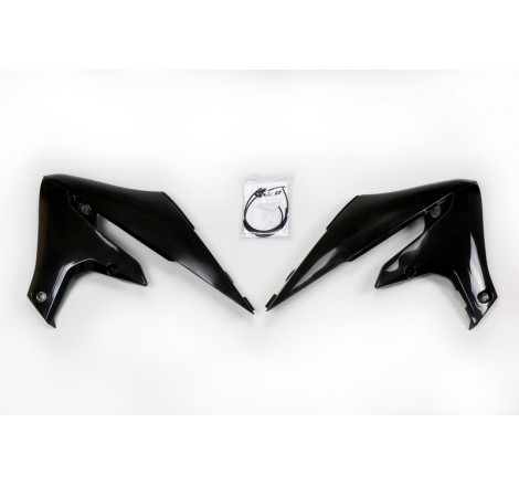 Ouïes de radiateur UFO Noir pour Yamaha YZ-F 250/450