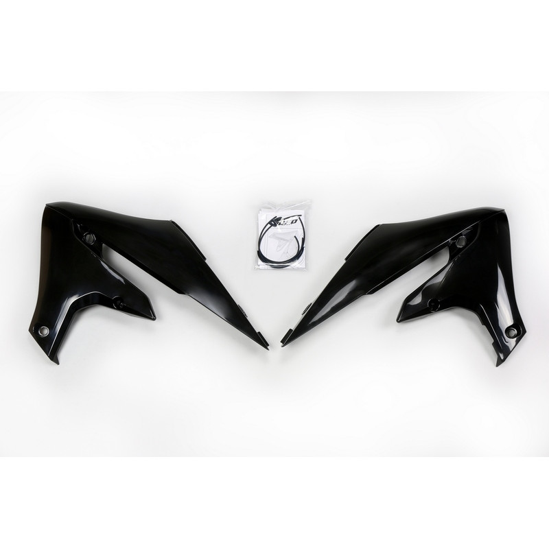 Ouïes de radiateur UFO Noir pour Yamaha YZ-F 250/450
