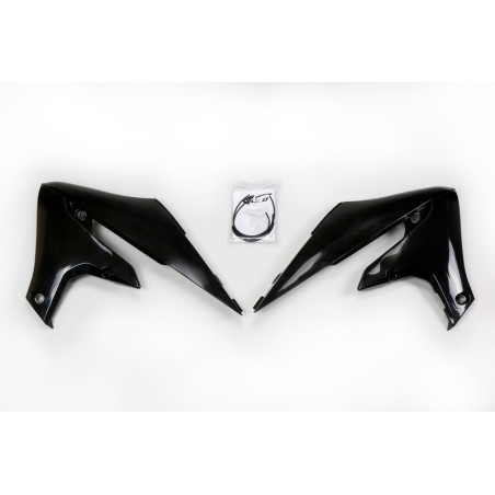 Ouïes de radiateur UFO Noir pour Yamaha YZ-F 250/450