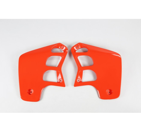 Ouïes de radiateur UFO Orange pour Honda CR 125/250
